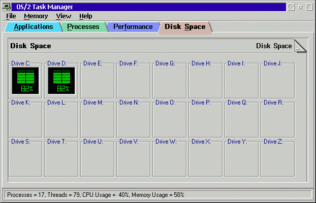 [TaskMgr - Disk Space]